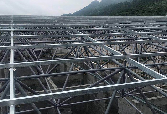 喀什学校艺体楼网架
